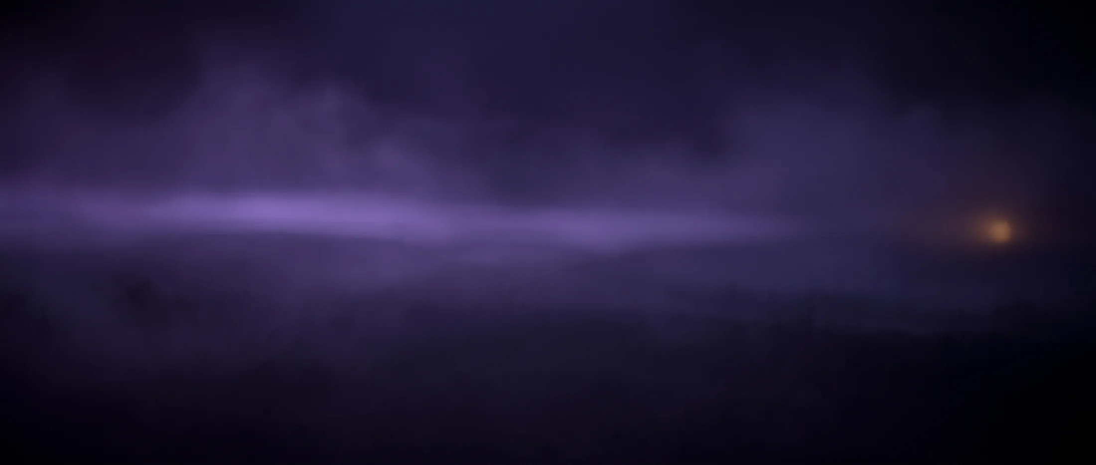 Soft purple haze with a warm light, the relaxed experience